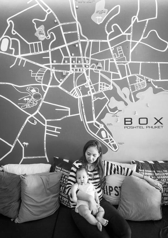 Box Poshtel Phuket Vandrarhem Exteriör bild
